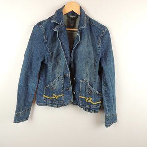 Rockwear Womens Jean jacket size Large